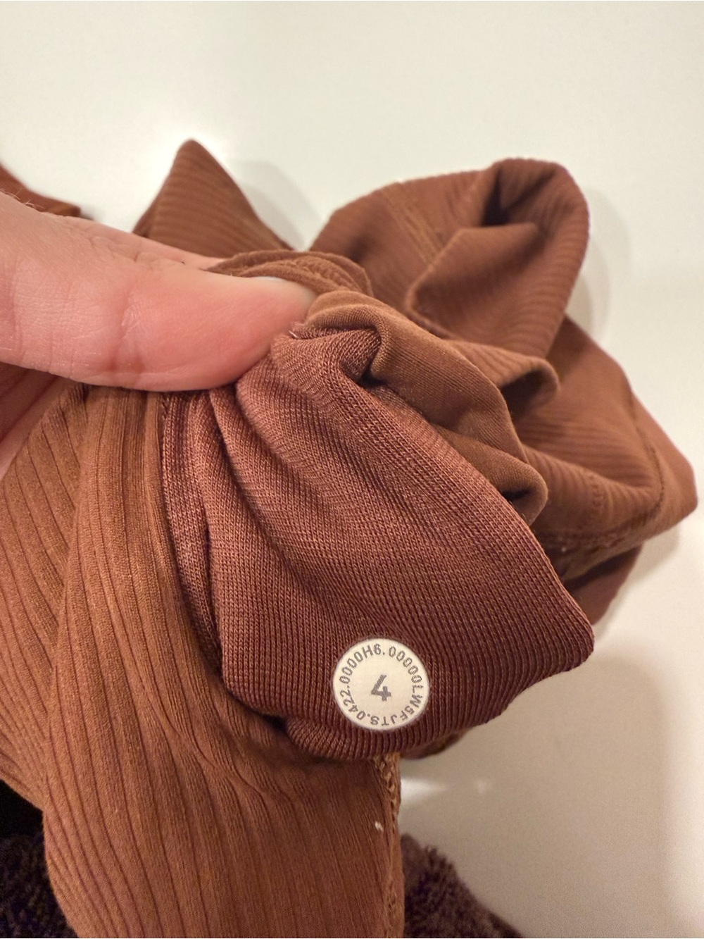 Lululemon Align Ribbed 25” in Roasted Brown - Picture 3 of 3